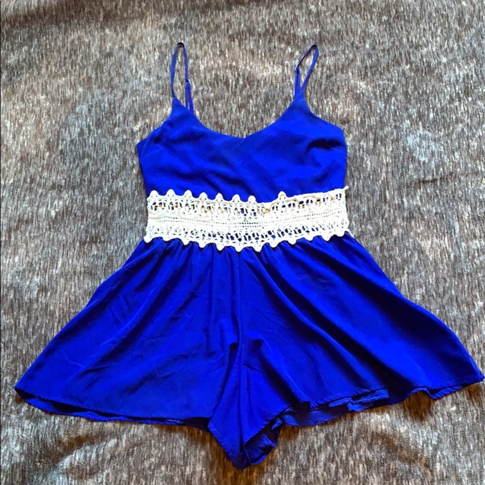 Dark blue romper